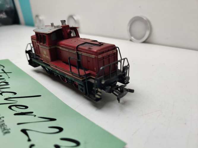 MÄRKLIN H0 AC V60 1009 / Diesellok / Rot / DB / Umbau Delta - Digital