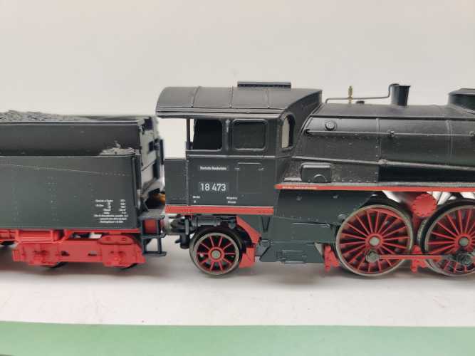 MÄRKLIN H0 AC BR18 473  / Dampflok Schlepptender / DB / Delta - Digital