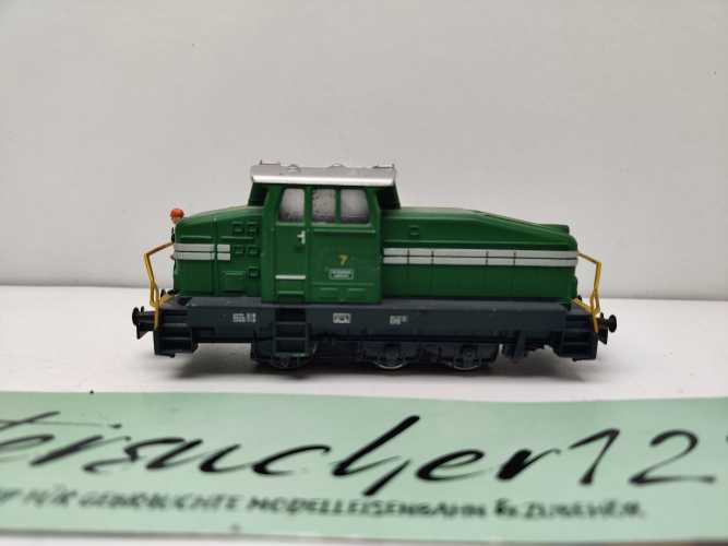 Märklin H0 AC Lok 7 Diesellok / Fx / Grün