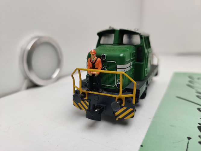 Märklin H0 AC Lok 7 Diesellok / Fx / Grün
