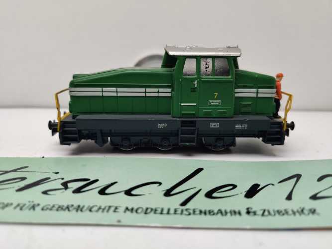 Märklin H0 AC Lok 7 Diesellok / Fx / Grün