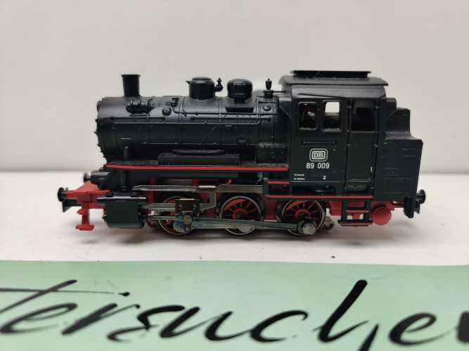 Märklin H0 AC BR89 009 / Tenderdampflokomotive der Baureihe 89.0 / Fx / Schwarz