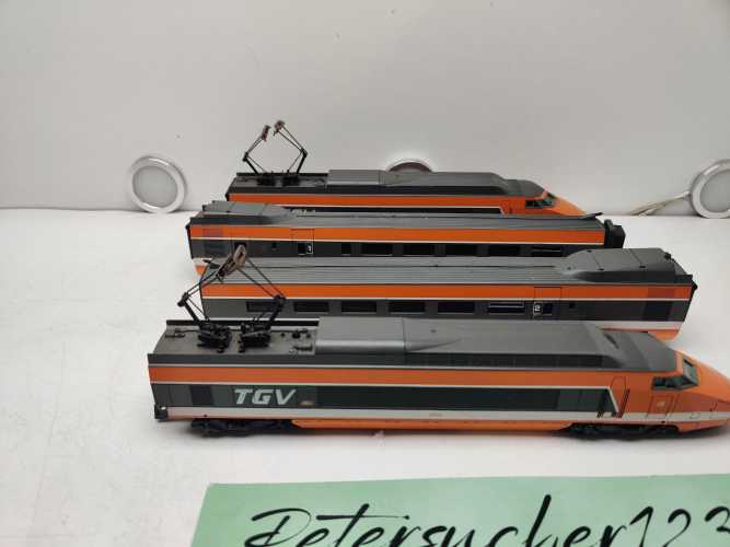 Lima H0 DC TGV 16 / Hochgeschwindigkeitszuges TGV Sud-Est (Rame 16) der SNCF / Wackelkontakt