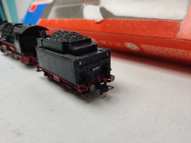 Roco H0 DC 43326 / schweren Güterzug-Dampflokomotive der Baureihe 58 / OVP / Defekt