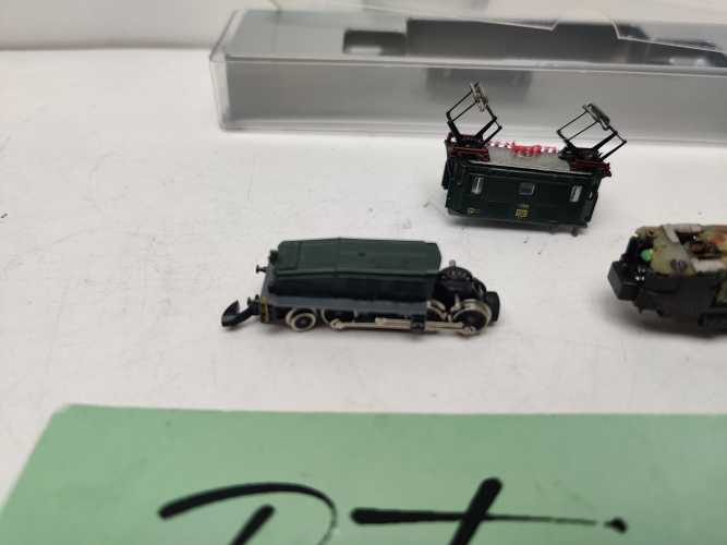 Mini Club / Märklin Z DC 13302 / Krokodil / SBB / Grün / Steuerung fehlt / Defekt