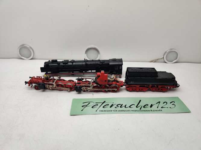 Märklin H0 AC BR53 0001 / gigantische / überschwere Kriegsdampflokomotive / Bauart Mallet / Analog / Defekt