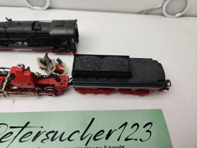 Märklin H0 AC BR53 0001 / gigantische / überschwere Kriegsdampflokomotive / Bauart Mallet / Analog / Defekt