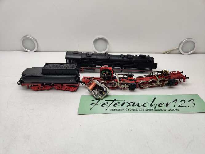Märklin H0 AC BR53 0001 / gigantische / überschwere Kriegsdampflokomotive / Bauart Mallet / Analog / Defekt