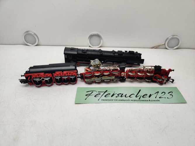 Märklin H0 AC BR53 0001 / gigantische / überschwere Kriegsdampflokomotive / Bauart Mallet / Analog / Defekt