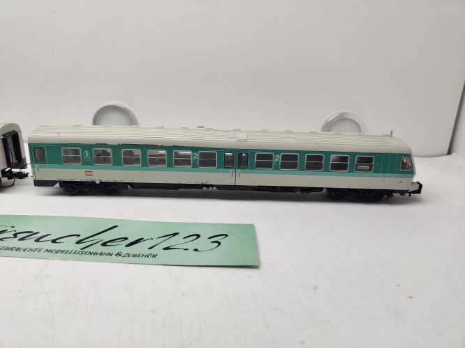 Fleischmann H0 DC BR614 052-9 / BR614 051-1 Triebwagen / Mint / DB / Analog