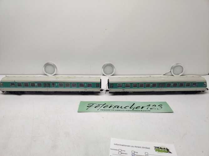 Fleischmann H0 DC BR614 052-9 / BR614 051-1 Triebwagen / Mint / DB / Analog
