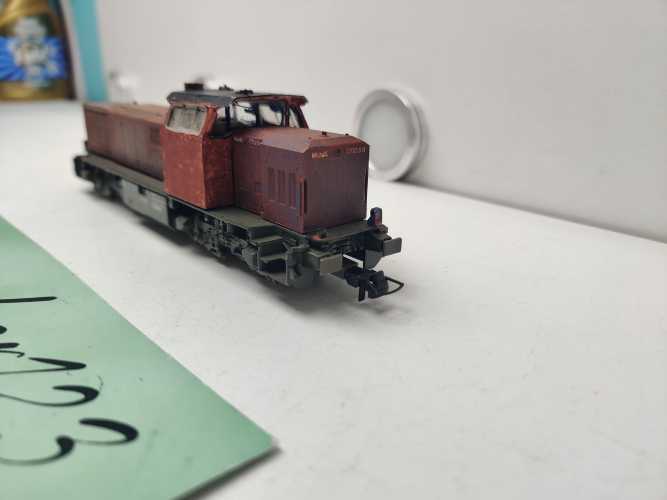 PIKO H0 DC Diesellok / Analog / Gehäuse bemalt