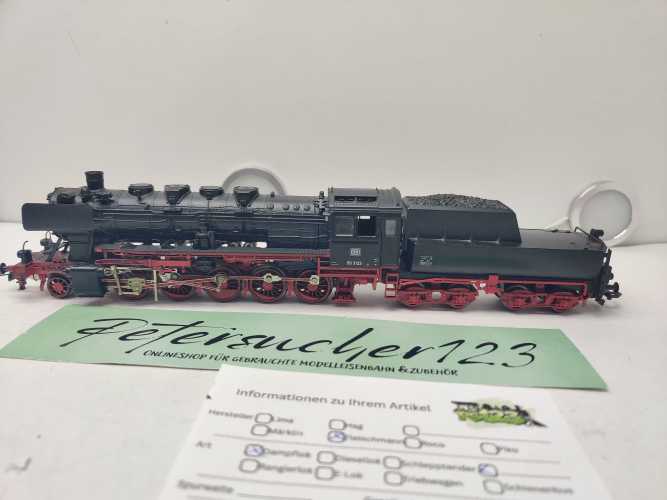 Fleischmann H0 DC 4176 / BR50 3123  / Schlepptender-Dampflokomotive / DB / Analog