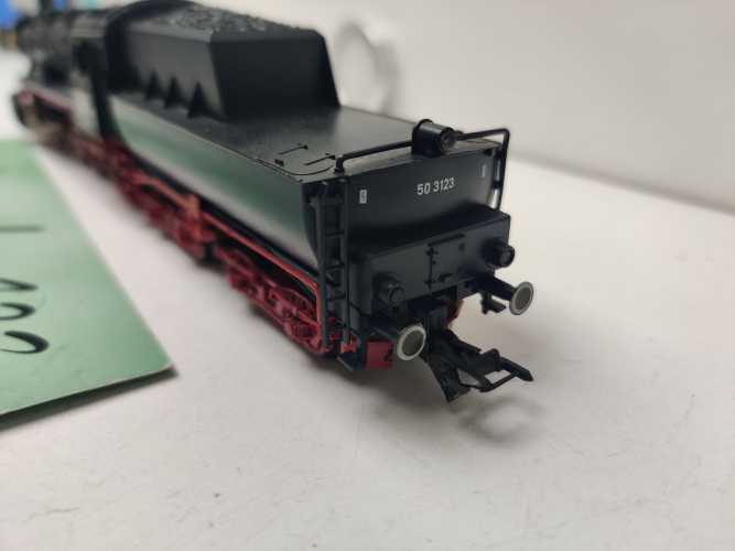 Fleischmann H0 DC 4176 / BR50 3123  / Schlepptender-Dampflokomotive / DB / Analog