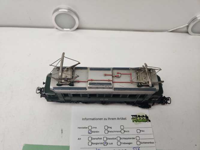 Märklin H0 AC E44 039 / Elektrolokomotive / Grün / Analog