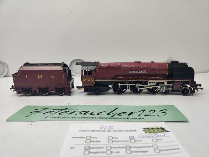 Sutherland H0 DC 6233  Dampflokomotive / LMS Princess / Coronation Class / „Duchess of Sutherland“ / Bastler / Defekt