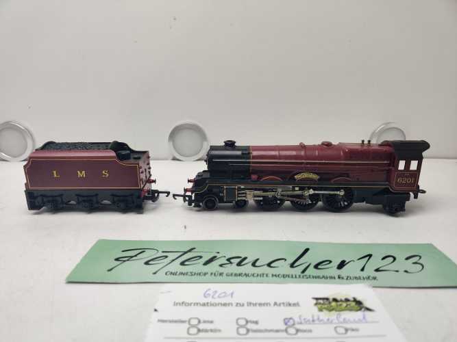 Sutherland H0 DC 6201  Dampflokomotive / LMS Princess / Coronation Class / Bastler / Defekt