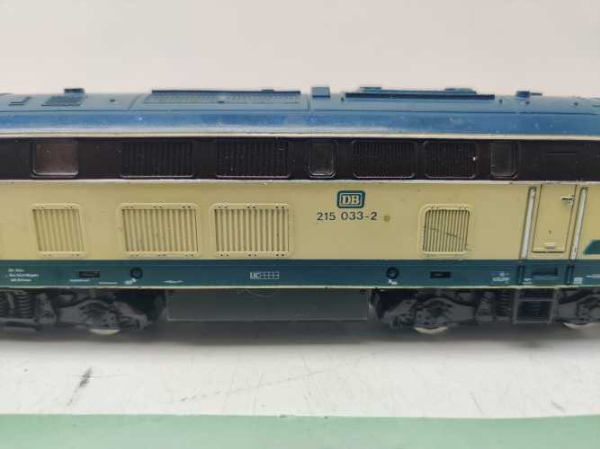 Roco H0 DC 4151 B / BR215 033-2 Diesellok / DB / Blau-Beige / Bastler / Defekt