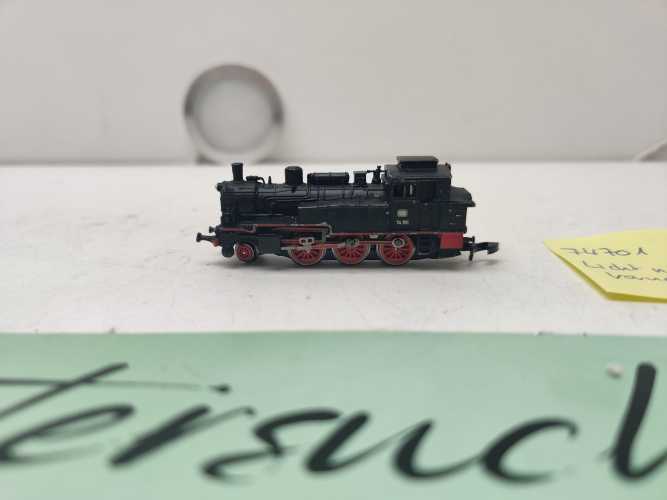 Märklin Mini Club BR74 701 / klassischen Dampflokomotiven / Analog / DB