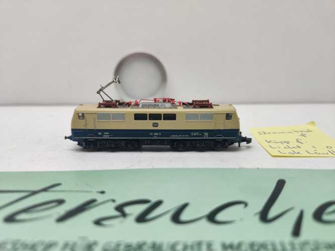 Märklin Mini Club 8858 / Elektrolok / Analog / DB / Blau-Beige / Bastler