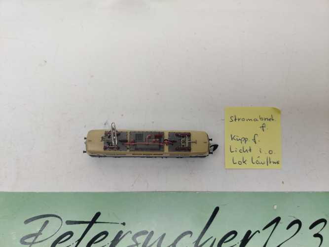 Märklin Mini Club 8858 / Elektrolok / Analog / DB / Blau-Beige / Bastler