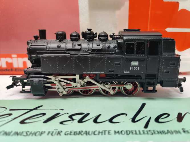 Primex H0 AC 3196 / Tenderlokomotive / BR81 Umbau Mfx / DB / Schwarz / OVP