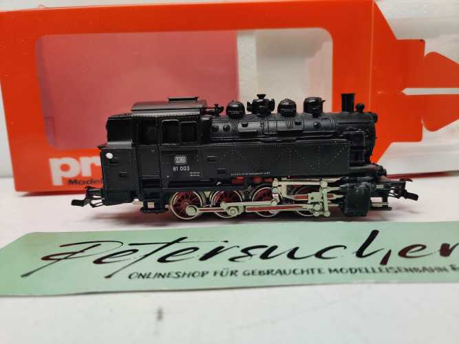 Primex H0 AC 3196 / Tenderlokomotive / BR81 Umbau Mfx / DB / Schwarz / OVP