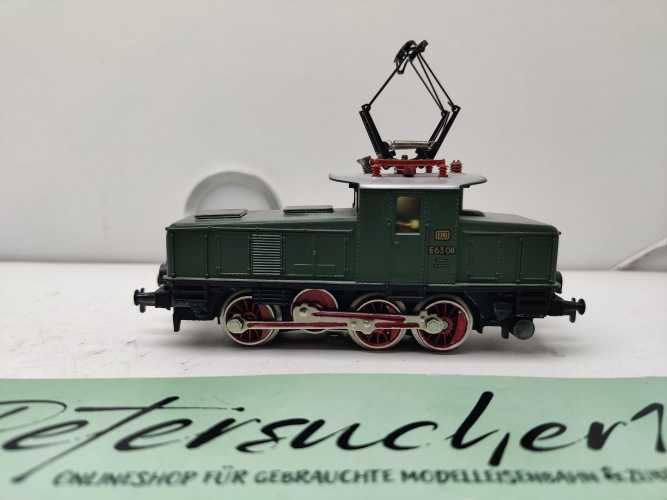 Märklin H0 AC E63 08 / kleine, bullige Rangier-Elektrolokomotive / Umbau Mfx / Grün / DB