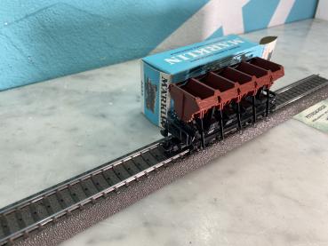 Märklin H0 4635 Muldenkippwagen Hellblaue OVP   DB