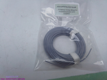 Brawa / Noch  Kabel Grau 10 Meter Schaltlitze 0,14mm²