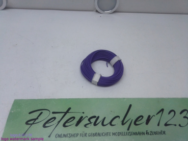 Noch, Brawa  Kabel Lila 10 Meter Schaltlitze 0,14mm²