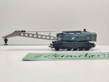 Kleinbahn H0 DC 359 Dampfkran ohne Kranwagen / ÖBB