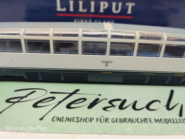 Liliput H0 AC L112883 / 137 463  Triebwagen Diesel Aussichtswagen Dresden / Weiß / Esu-Digital / OVP