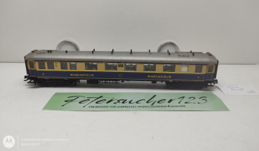 Liliput H0 AC 20501 Rheingold Wagen / 1.Kl. / DB / Blau - Beige / Inneneinrichtung