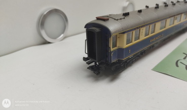 Liliput H0 AC 20501 Rheingold Wagen / 1.Kl. / DB / Blau - Beige / Inneneinrichtung