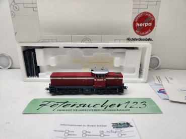 Liliput H0 DC 7224 05 / Diesellok MAK / Rot / Analog / OVP