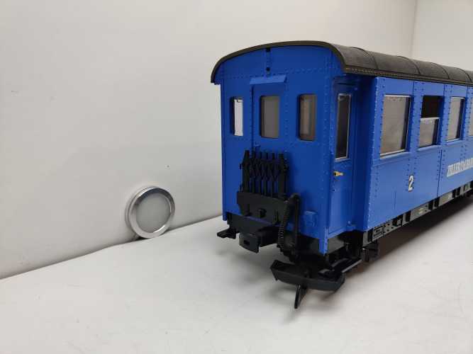 LGB Spur G3163 / vierachsigen Personenwagen 2. Klasse der Zillertalbahn