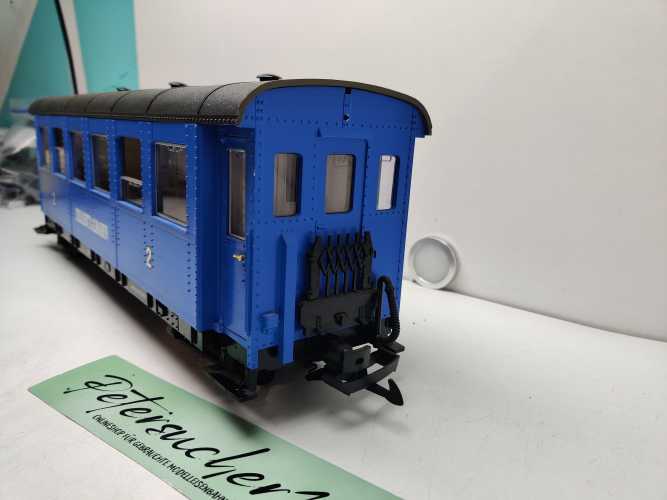 LGB Spur G3163 / vierachsigen Personenwagen 2. Klasse der Zillertalbahn