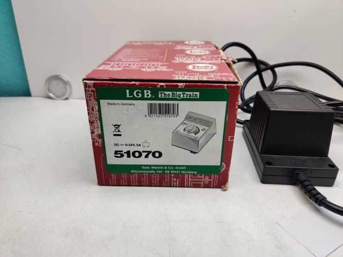 LGB Spur G 51070 leistungsstarken elektronischen Fahrregler (5 Ampere) / Analogbetrieb / OVP