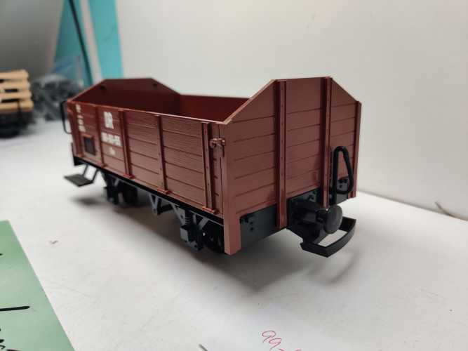 LBG Spur G / 99-60-55 / 2-achsiger Offener Güterwagen der Bauart Ow / Braun / DR