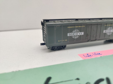 Life-Like N DC 7709 50' Kühlwagen Schiebetür "Borden's green" RP / BRLX