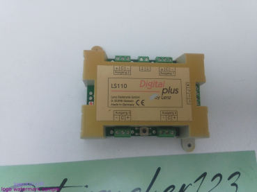 Lenz LS 110 / 4-facher DCC-Schaltdecoder (Schaltempfänger) für Magnetartikel aus der "Digital plus"-Serie