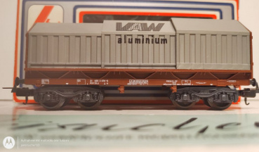 Lima H0 DC 303186 Teleskophaubenwagen "VAW" / OVP