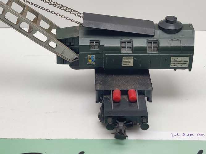 Liliput H0 DC 210 Kranwagen / Goliath / DB