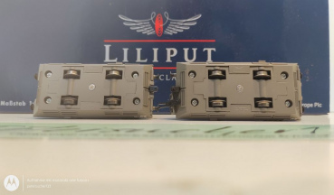 Liliput H0 DC L136508 Panzerspähzug / Pionier-/Geschützwagen / Set 4 / OVP