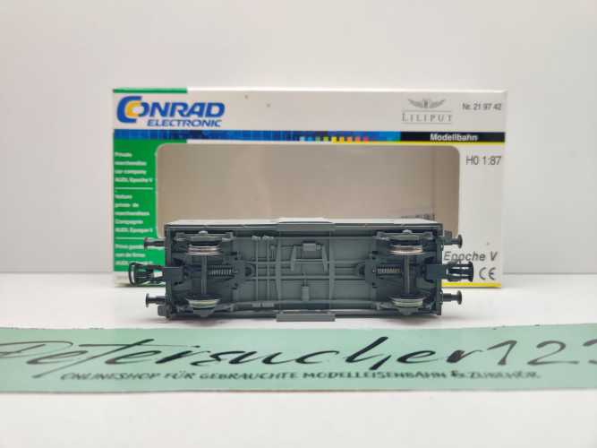 Liliput H0 DC 219742 Privatgüterwagen "AUDI" Gbs / NEM / [P] DB / OVP