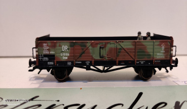 Liliput H0 AC 221693 offener Güterwagen Tarnanstrich / Li 19 104 / NEM / DRG
