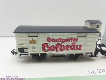 Liliput H0 DC 229 01 Bierwagen-Set "Stuttgarter Hofbräu" / Gh / GES