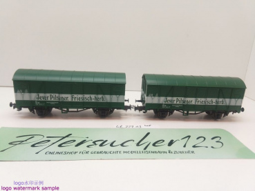 Liliput H0 DC 229 03 Bierwagen-Set "Jever-Pilsener" / NEM / DB