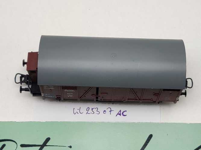 Liliput H0 AC 25 07 gedeckter Güterwagen Grhs Oppeln / NEM / DRG